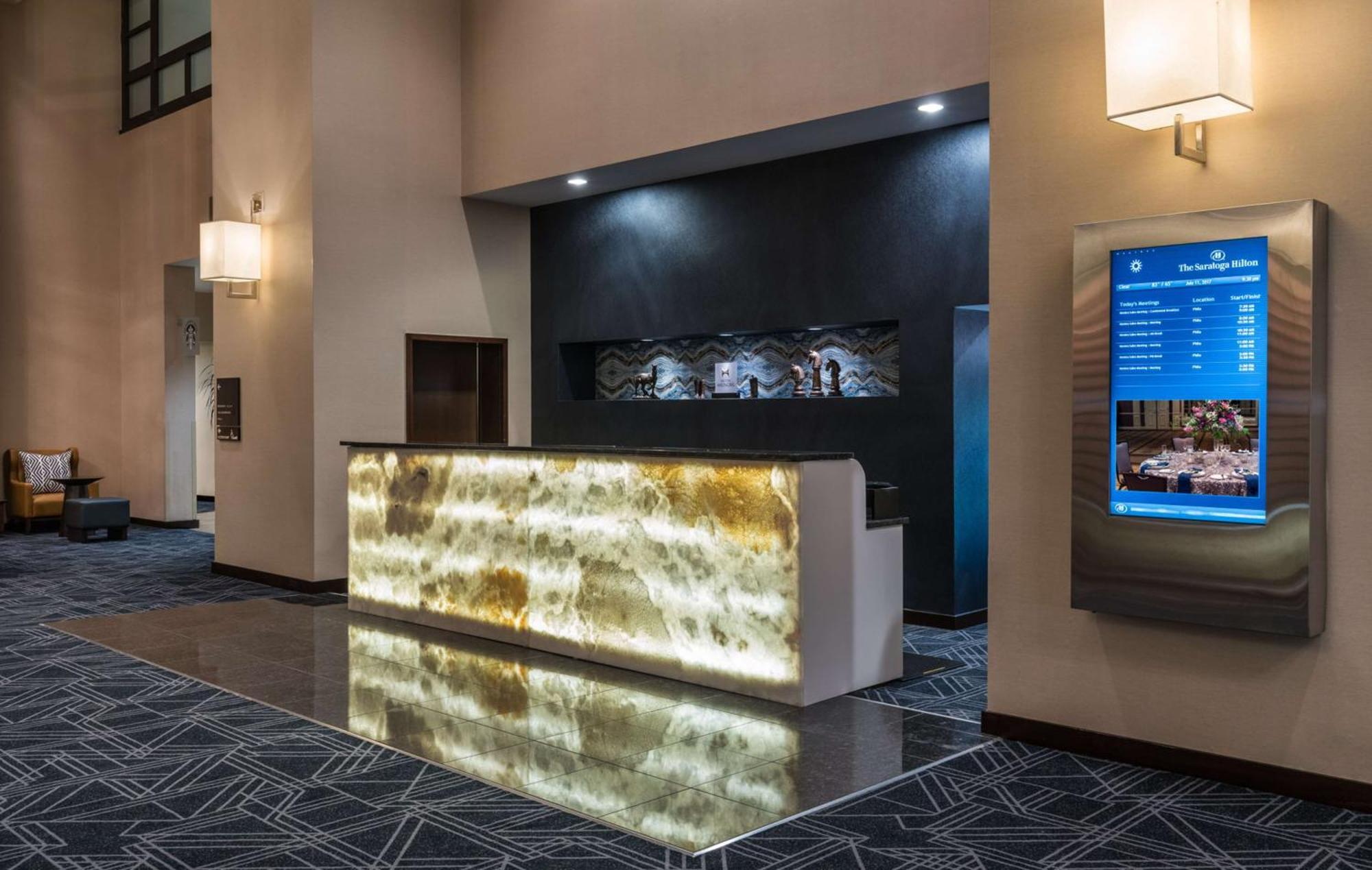 מלון סאראטוגה ספרינגס The Saratoga Hilton מראה חיצוני תמונה